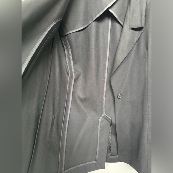 Elizabeth and James 3/4 sleeve unlined lightweight wool blazer size 2 - Picture 10 of 10